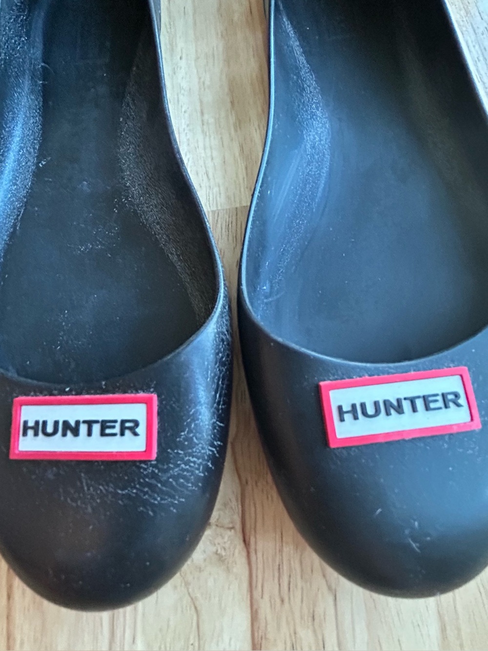 Hunter Romilly Black Women's Ballet Flats Size 39 (US 8)